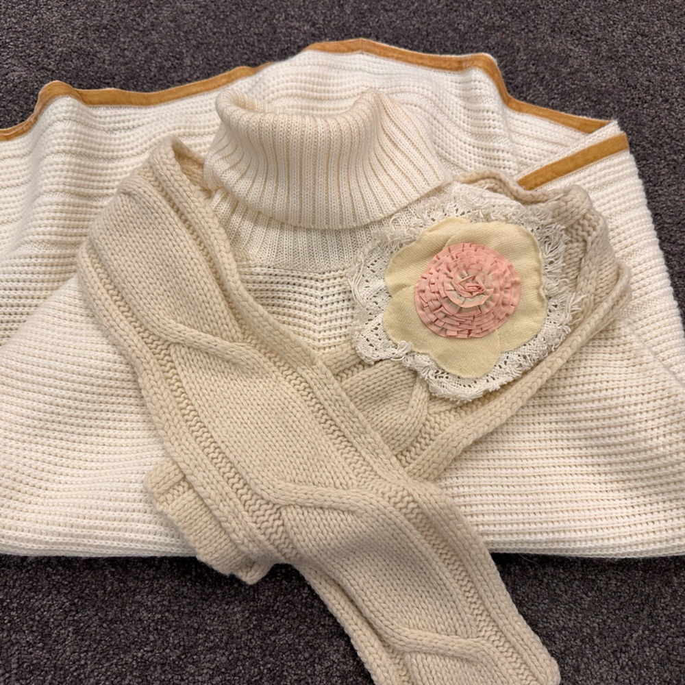 Vintage Anthropologie Cape Poncho Sweater